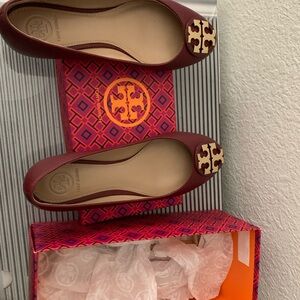 Tory Burch shoes are on sale.